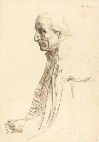 Gammal spanjor av Alphonse Legros
