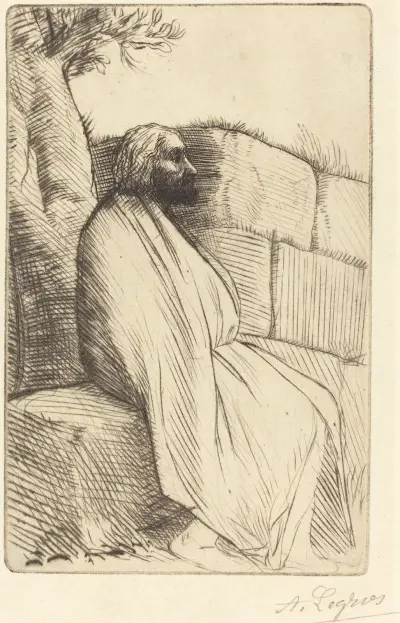 Philospher (Le philosophe) av Alphonse Legros