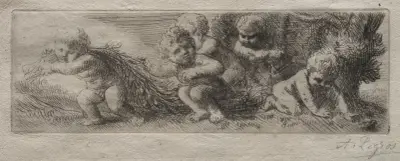 Plate for Top of Pin Box av Alphonse Legros