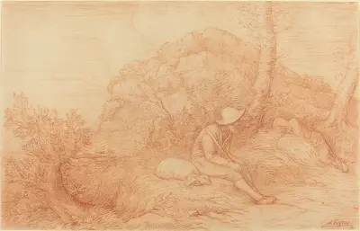 Rest av Alphonse Legros