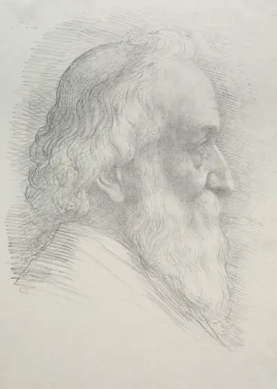 Self-Portrait av Alphonse Legros