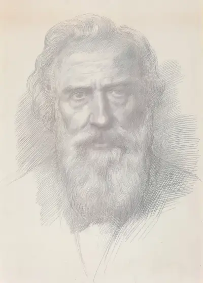 Self-Portrait av Alphonse Legros