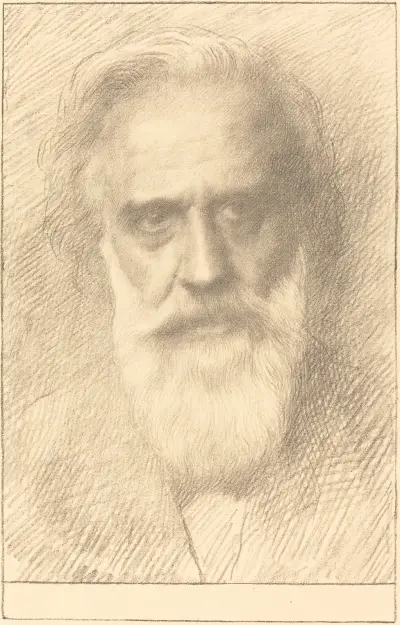 Self-Portrait av Alphonse Legros