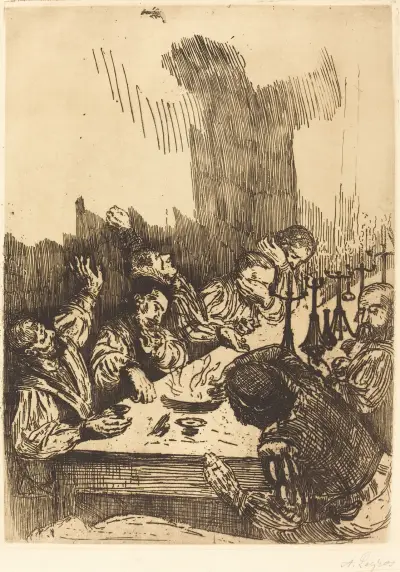 Shadow (Ombre) av Alphonse Legros
