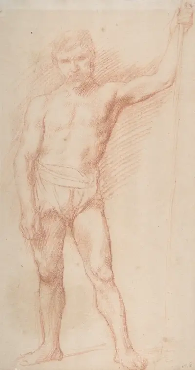 Figurenstudie von Alphonse Legros