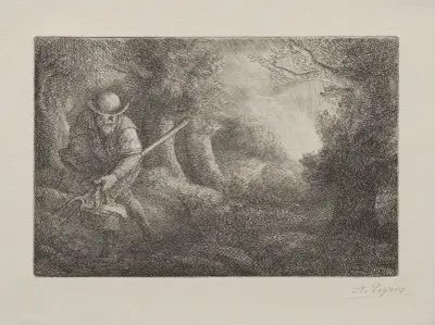 The Gardener av Alphonse Legros