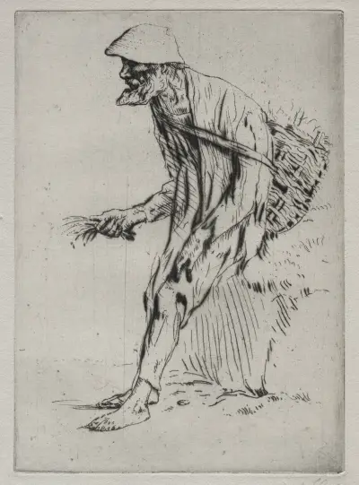 The Red Pimpernel Vender av Alphonse Legros
