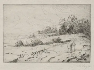 The Tower av Alphonse Legros