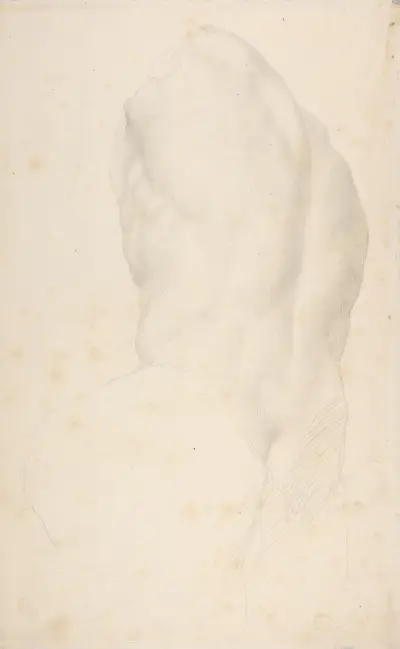 Torso of the Belvedere av Alphonse Legros
