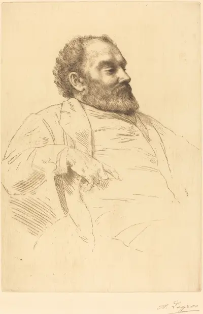 Val Prinsep, R.A. av Alphonse Legros