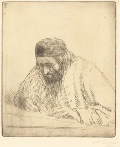 Skrivaren av Alphonse Legros