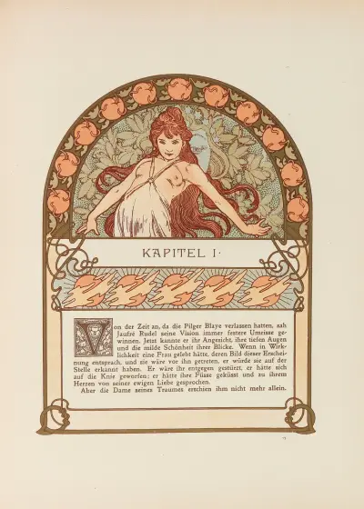 Ilsee. Princess of Tripoli av Alphonse Mucha