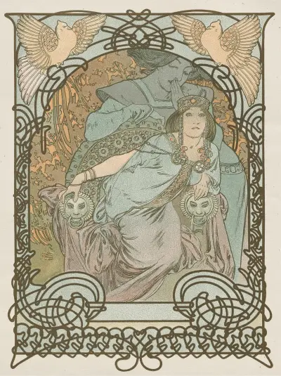 Ilsee, Princesse de Tripoli av Alphonse Mucha