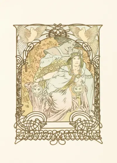 Ilsée av Alphonse Mucha