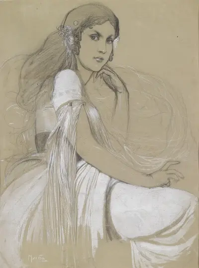 Jaroslava Muchová av Alphonse Mucha