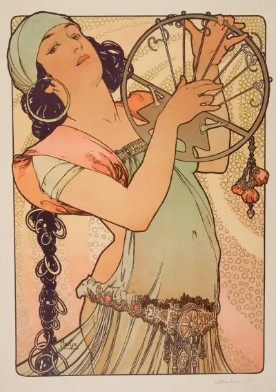Salomé, 1897 – nr 2 av Alphonse Mucha