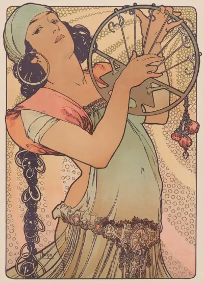 Salomé, 1897 – nr 1 av Alphonse Mucha