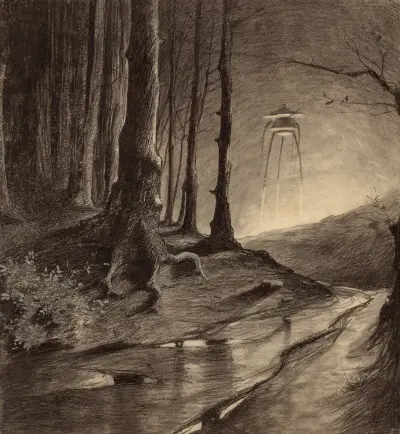 Martian in the Forest av Henrique Alvim Corrêa