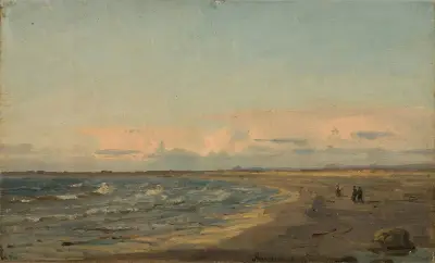 Abend, Jæren von Amaldus Nielsen