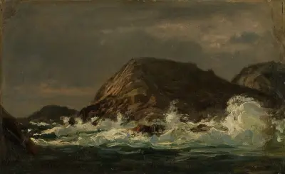 Efter storm, Spangereidleden av Amaldus Nielsen