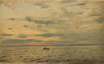 Etter solnedgang av Amaldus Nielsen