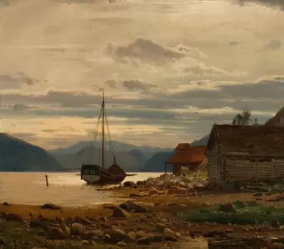 Aus Balestrand von Amaldus Nielsen