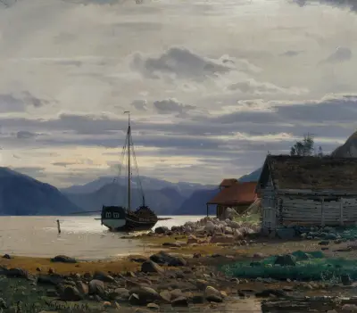 Fra Balestrand av Amaldus Nielsen