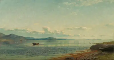 Fra Bømmelfjord av Amaldus Nielsen