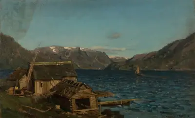 Fra Djønne av Amaldus Nielsen