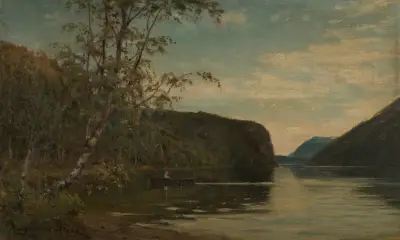Fra Hornindalsvannet, Nordfjord av Amaldus Nielsen