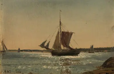 Fra Hvaler von Amaldus Nielsen
