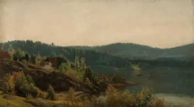 Fra Mindalen, Risør av Amaldus Nielsen