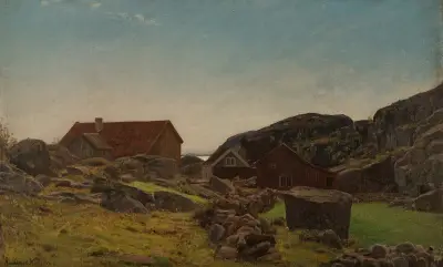Fra Ny-Hellesund av Amaldus Nielsen