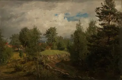 Fra Øyestad av Amaldus Nielsen