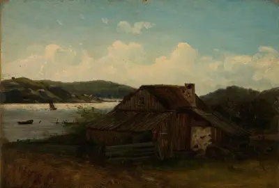 Fra Sponga, Mandal av Amaldus Nielsen