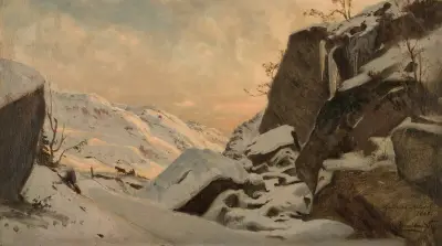 Fra Tjensvold, Mandal av Amaldus Nielsen