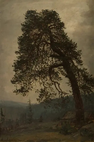 Gammel gudbrandsdøl av Amaldus Nielsen