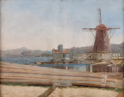 Garveriet, Mandal av Amaldus Nielsen
