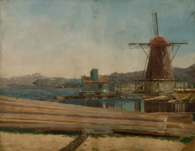 Garveriet, Mandal av Amaldus Nielsen