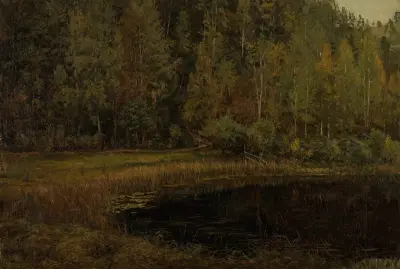 Høst ved Risør av Amaldus Nielsen