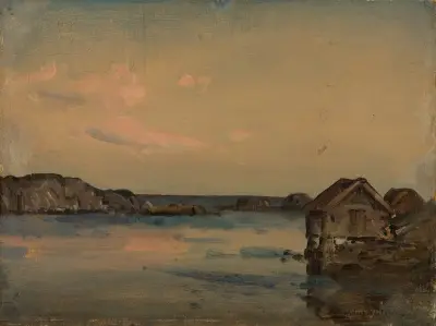 Kattehåle, Lindesnes av Amaldus Nielsen