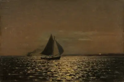 Nattstemning, Hvaler av Amaldus Nielsen