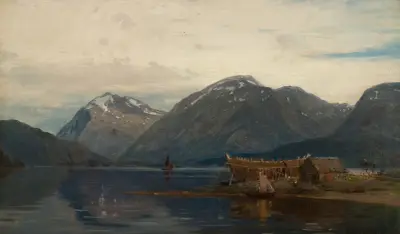 Ølve, Hardanger von Amaldus Nielsen