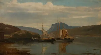 Parti fra Terøen av Amaldus Nielsen