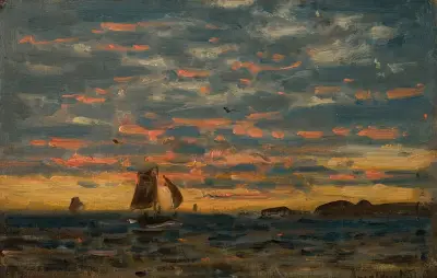 Skisse av Amaldus Nielsen
