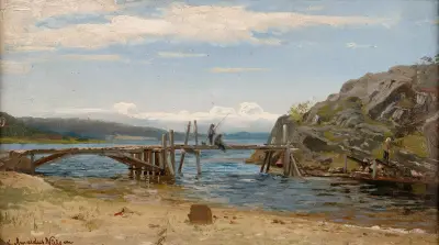 Smalsund, Mandal av Amaldus Nielsen