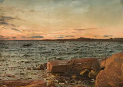 Solgangsvind, Hvaløene av Amaldus Nielsen
