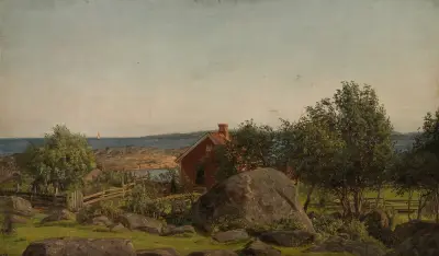 Sommerabend in den Schären von Amaldus Nielsen