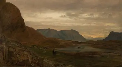 Stavenes, Søndfjord av Amaldus Nielsen
