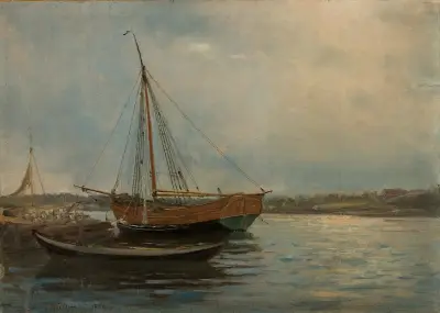 Studie av Amaldus Nielsen
